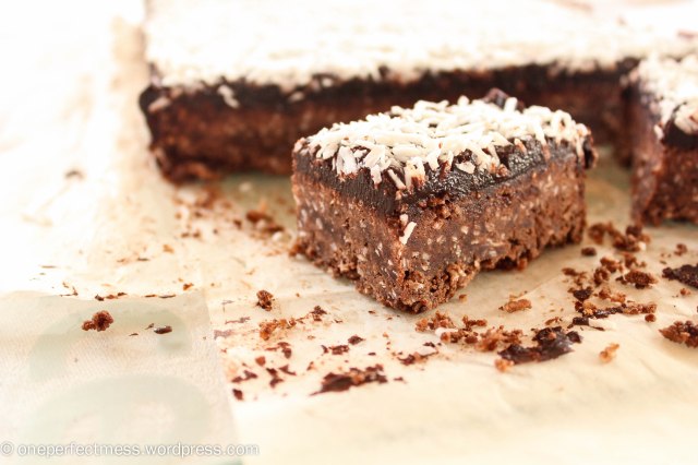 Chocolate and Coconut Fudge Recipe One Perfect Mess 5