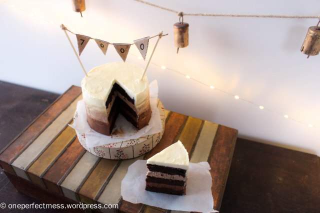 Mini Triple Chocolate Ombre Layer Cake One Perfect Mess recipe 9