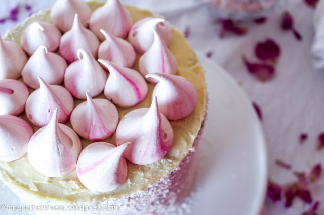 Raspberry, Coconut and White Chocolate Celebration Cake recipe One Perfect Mess 3