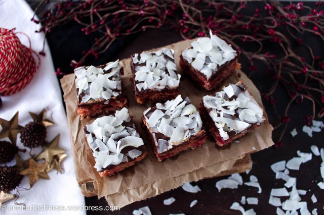 Cherry Chocolate and Coconut Slice recipe One Perfect Mess Cherry Ripe cherries easy Christmas fudge 15