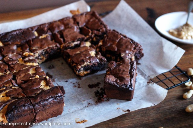 crunchy-peanut-butter-brownies-one-perfect-mess-recipe-easy-baking-dark-chocolate-soft-moist-rich-fudge-fudge-4